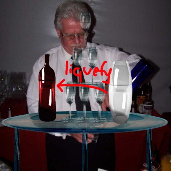 Creation of The Bartender: Step 4